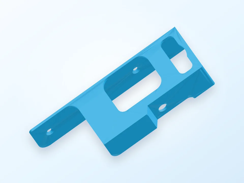 RC GT Power A6 Charger wall mount 3D model preview