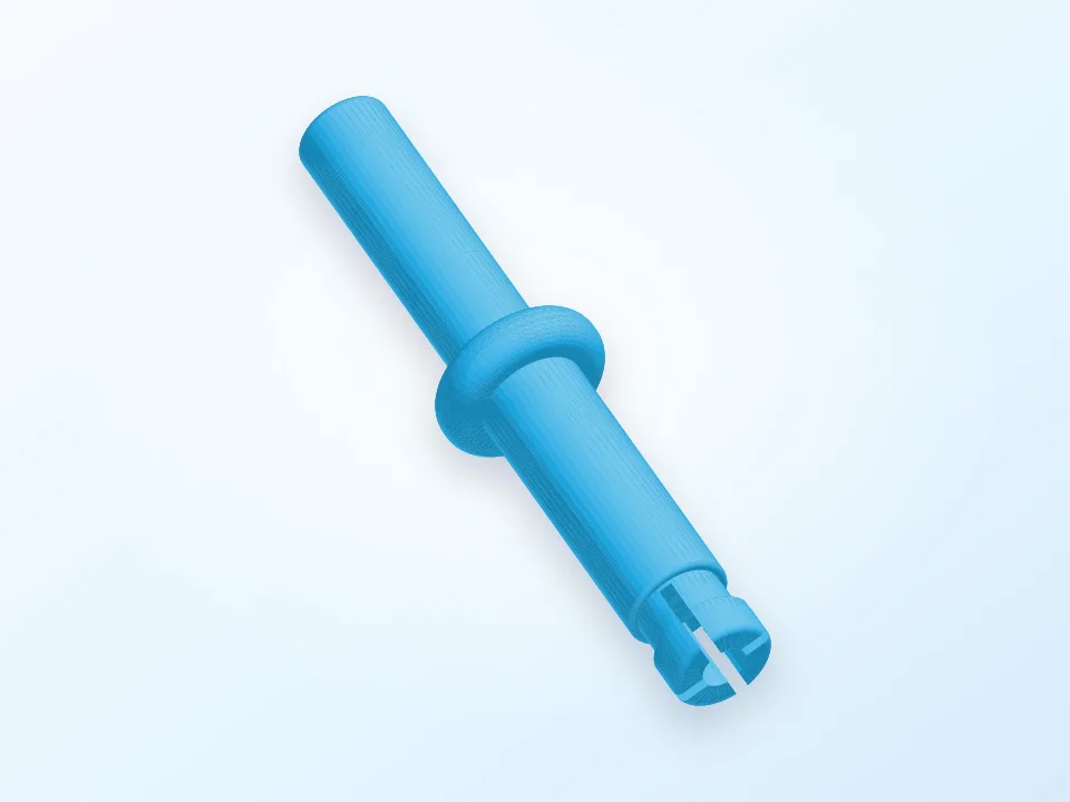 Roulette aspirateur 3D model preview