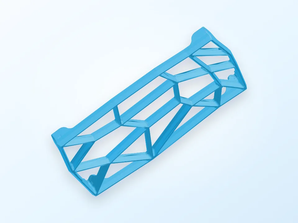 Voronoi-ish Sponge Rest 3D model preview