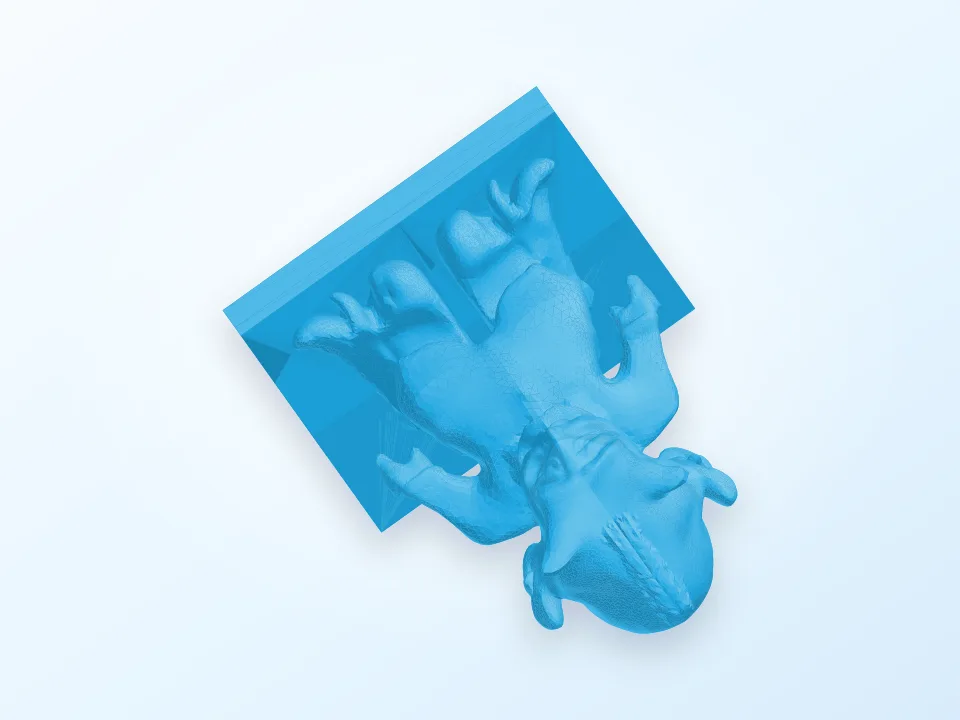 sad devil 3D model preview