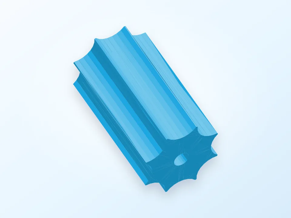 Rodillo 3D model preview