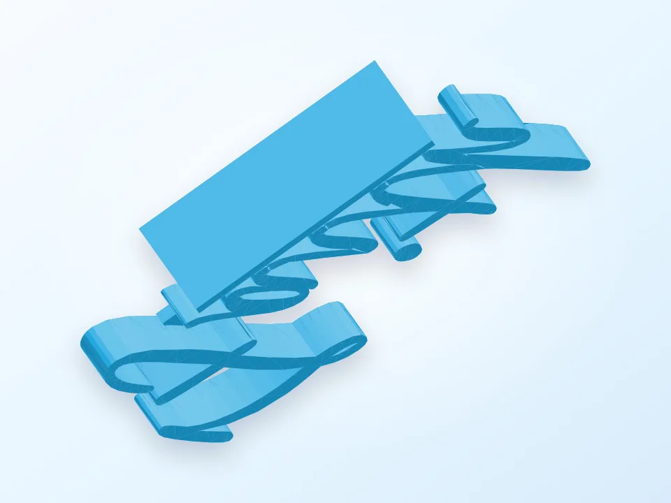 Faith Sign 3D model preview