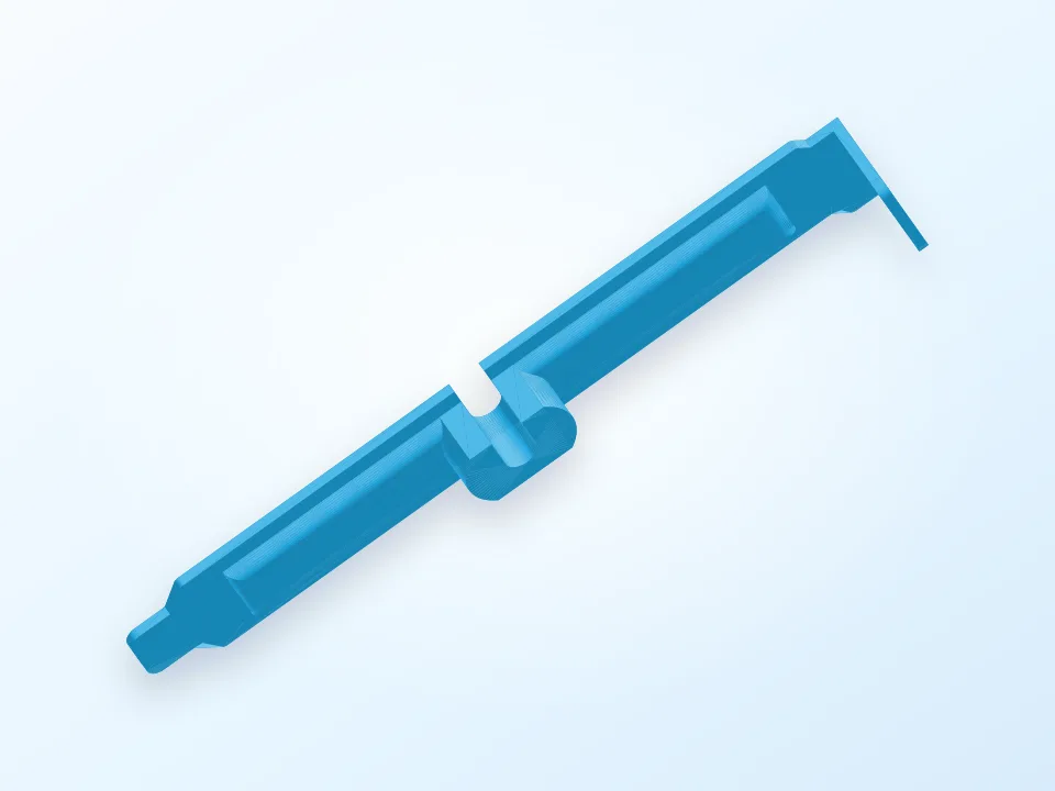 PCI-e cable passage 3D model preview