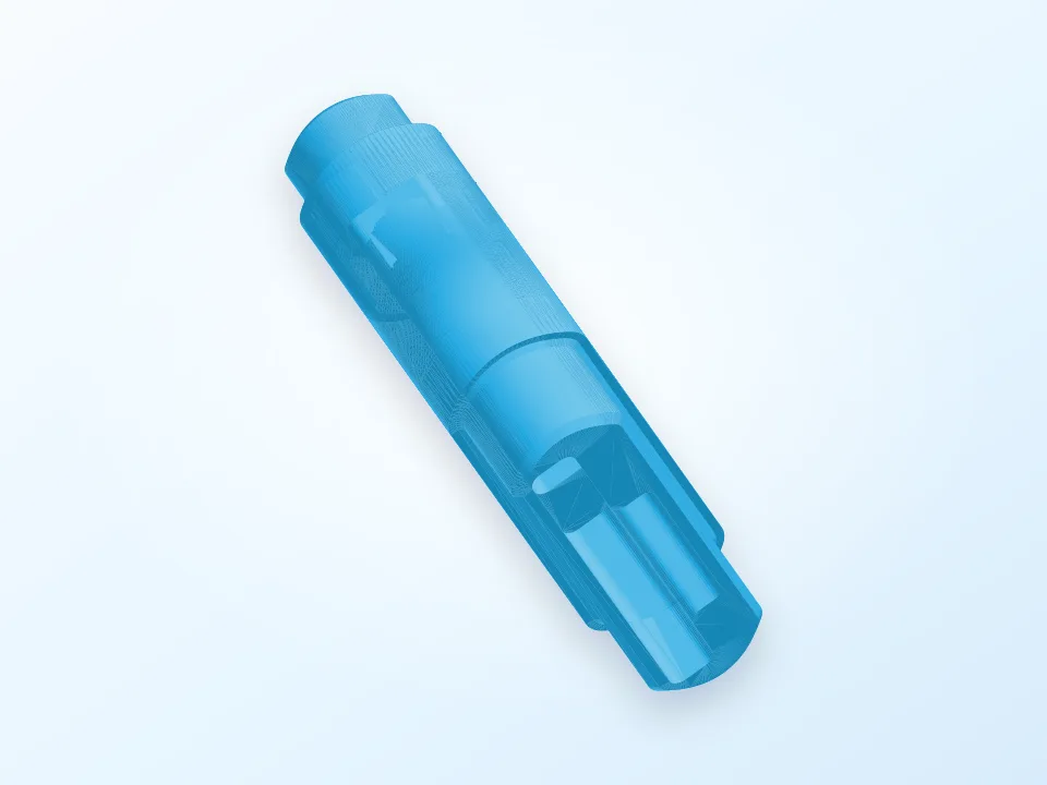 Box for 6 in caliper 3D model preview