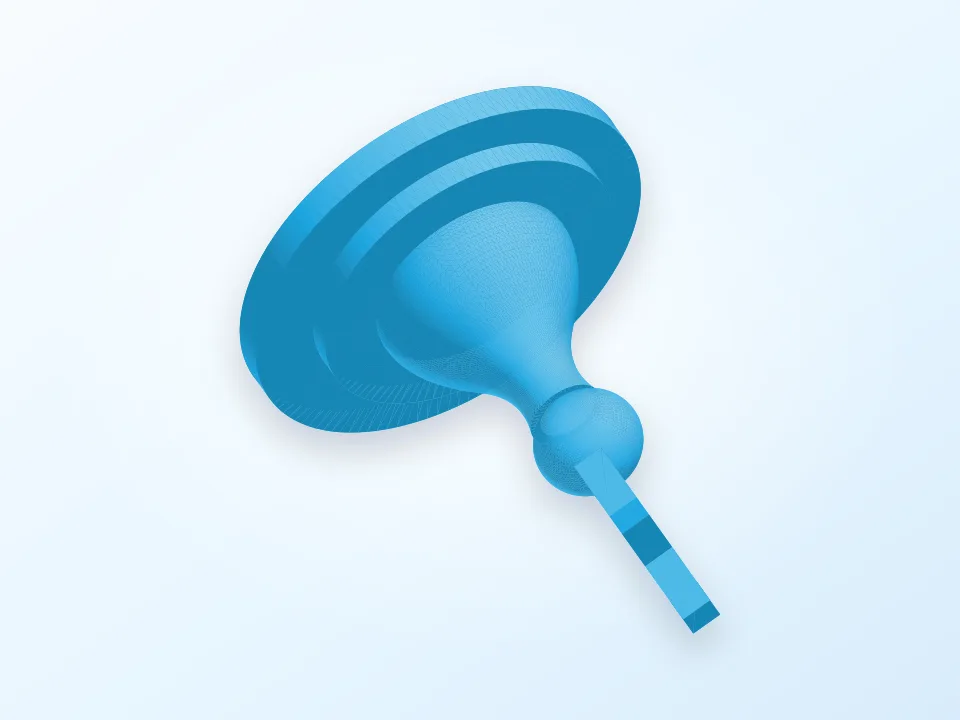 Trophy 3D model preview