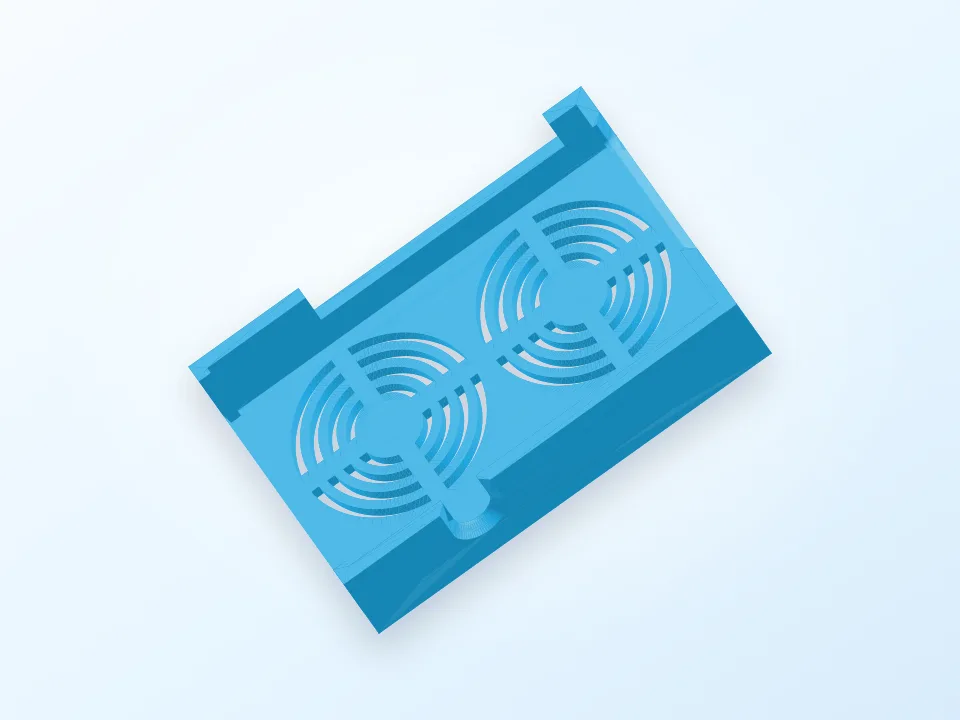 Orange Pi 2 case 3D model preview