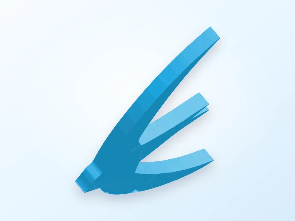 Swift bird 3D model preview