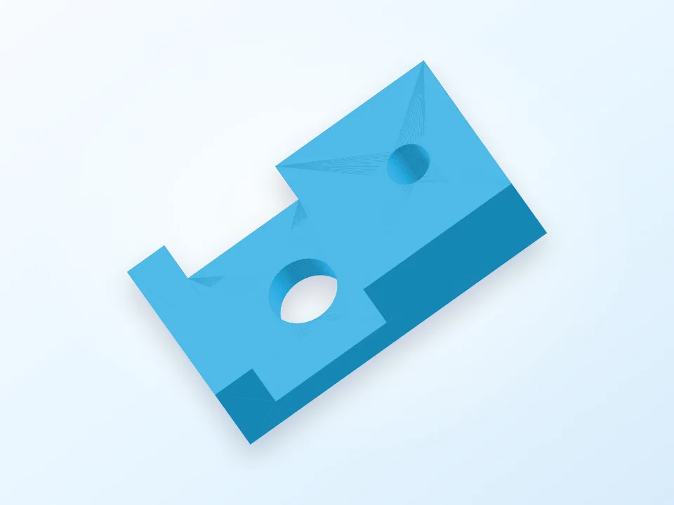 Prusa Z holder 3D model preview
