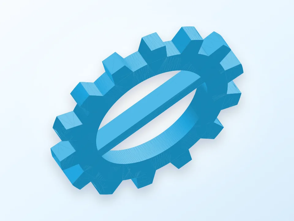 Domino Rally Curve Maker 3D model preview