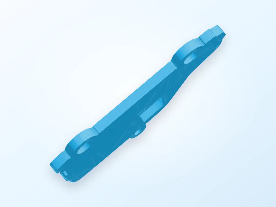 Keyring Ford Connect 3D model preview
