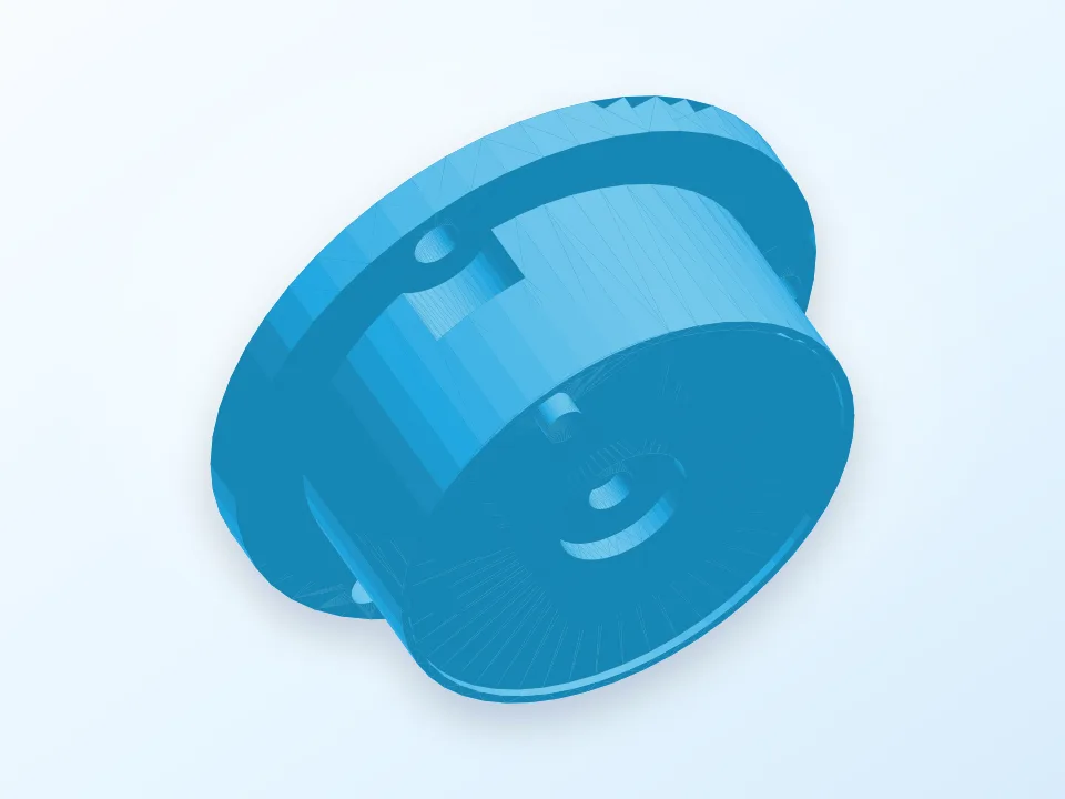 iOptron CEM25 Mount Adapter 3D model preview
