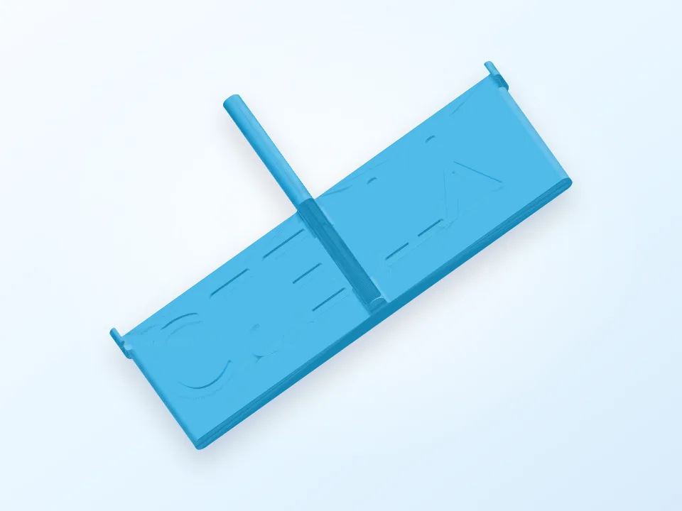 Dishwasher Sign 3D model preview