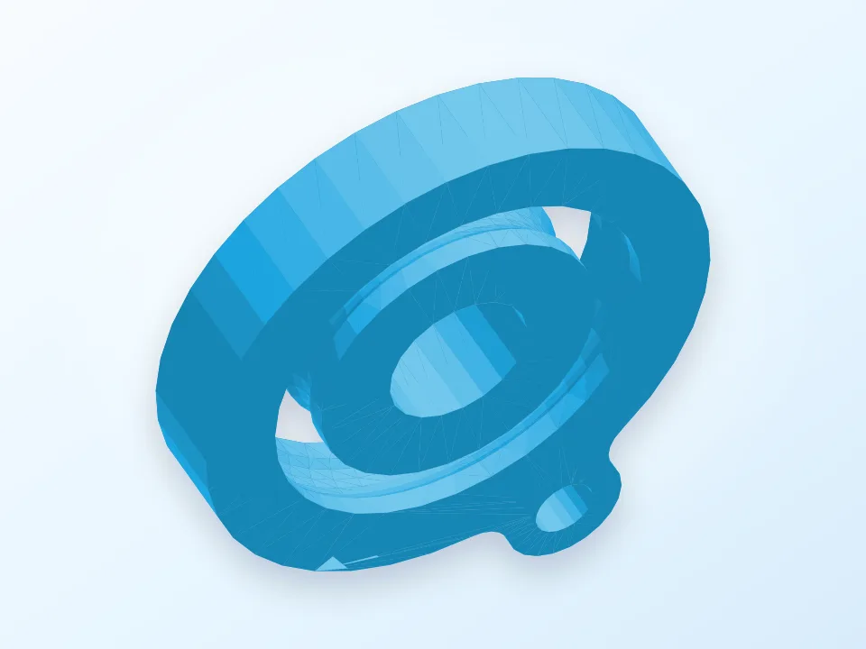 Bearing_key/ROLAMENTO_CHAVEIRO 3D model preview