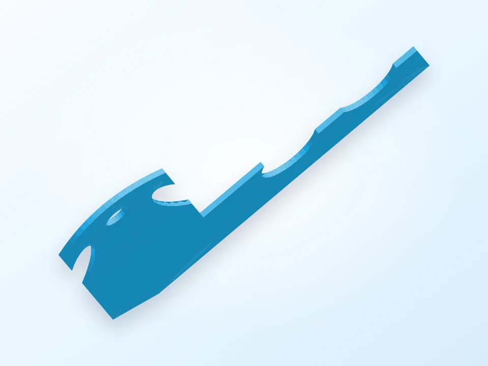 Hook for picture 3D model preview