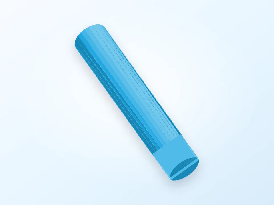 Table Tennis Paddle 3D model preview