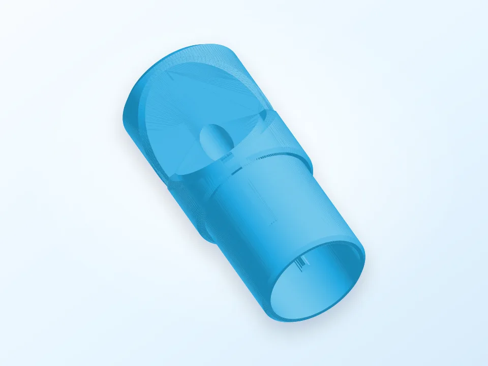 Cheshire Collimator (0.965", 1.25", 2.0") 3D model preview