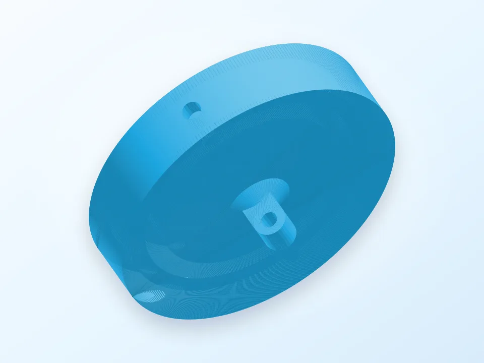 Parametric Bamboo Cap 3D model preview