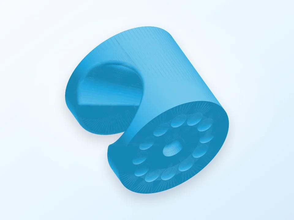 shower holder 3D model preview