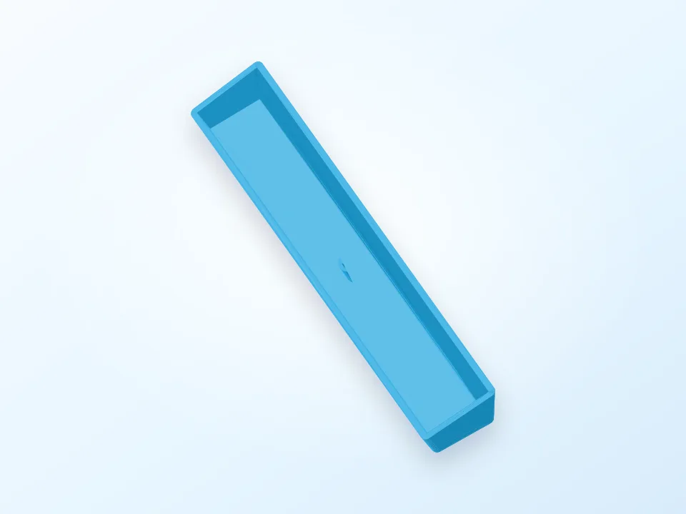 Spacebar Keycap Customizable 3D model preview