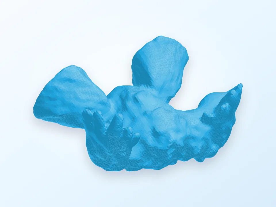 Yeti 3D model preview