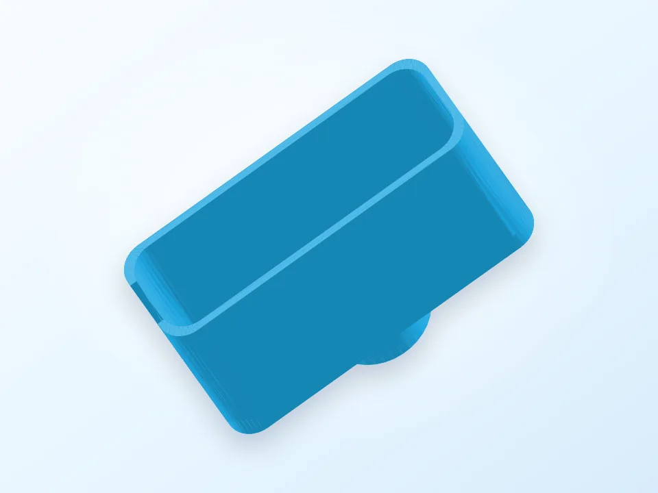 Macbook Magsafe Cord Cover 3D model preview