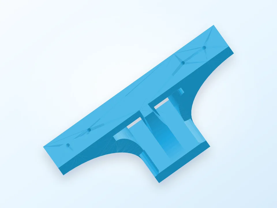 Sofa stand 3D model preview