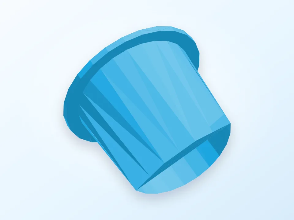 Chicken Feed Hopper Insert 3D model preview