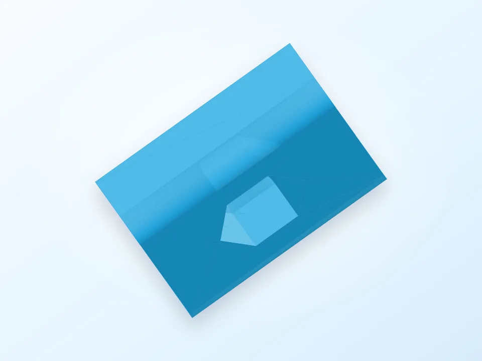 Rigidbot Nut Insert 3D model preview