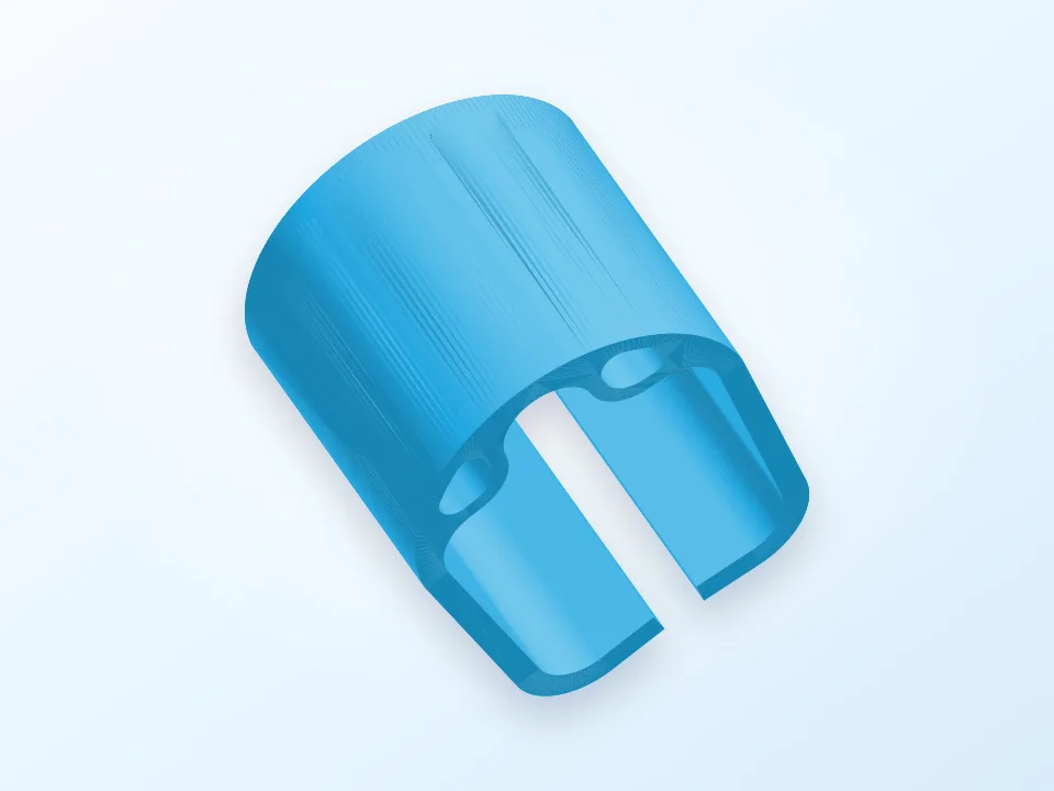 RigidBot Routing Clips 3D model preview