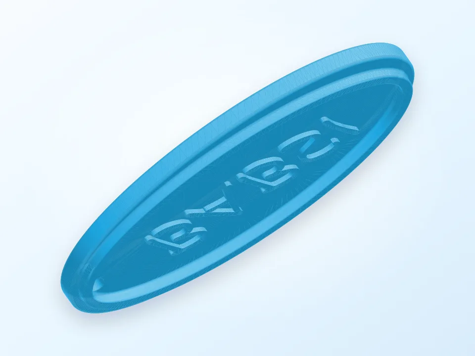 key 3D model preview