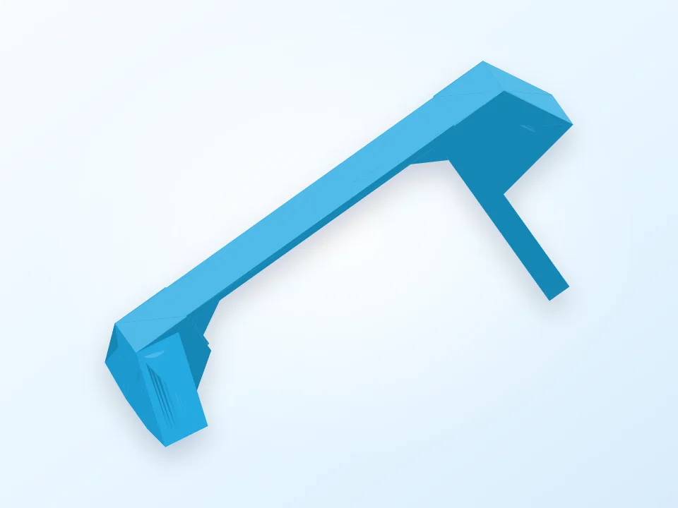 Support Trepied Bobine TOBECA 3D model preview