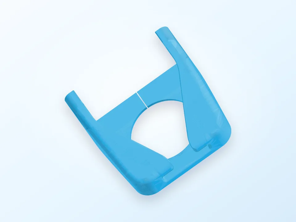 Extruder Cable Strain Relief (RigidBot) 3D model preview