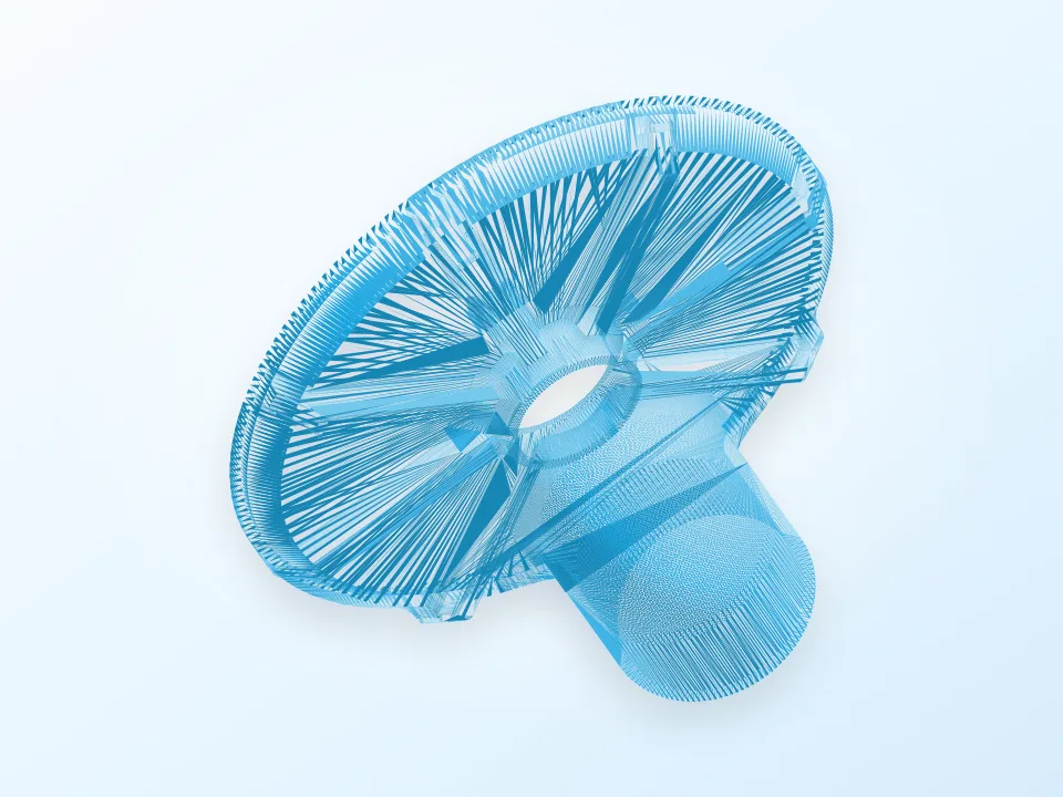 Embout aspirateur perçage 3D model preview