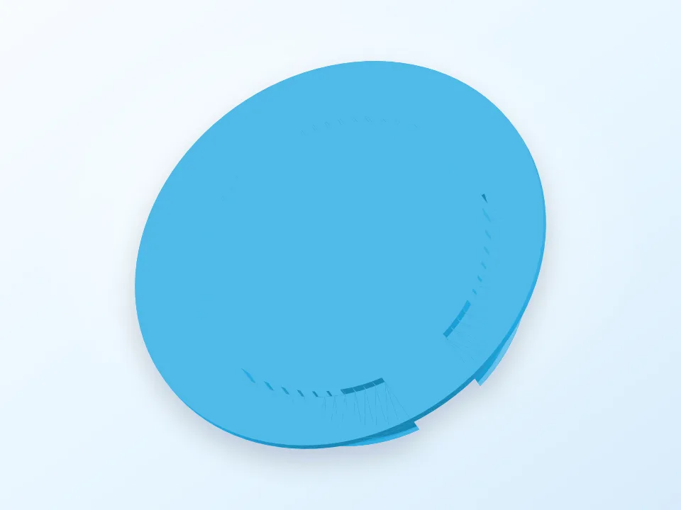 Cup Holder Cover 3D model preview