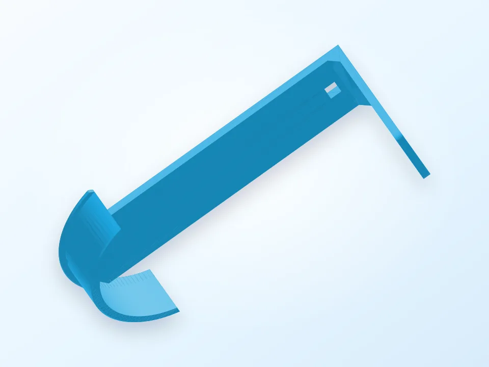 Headphone Stand / Holder 3D model preview