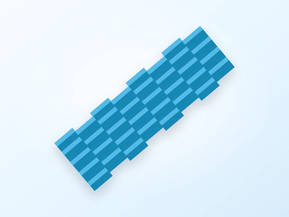 monocrom chess board 3D model preview