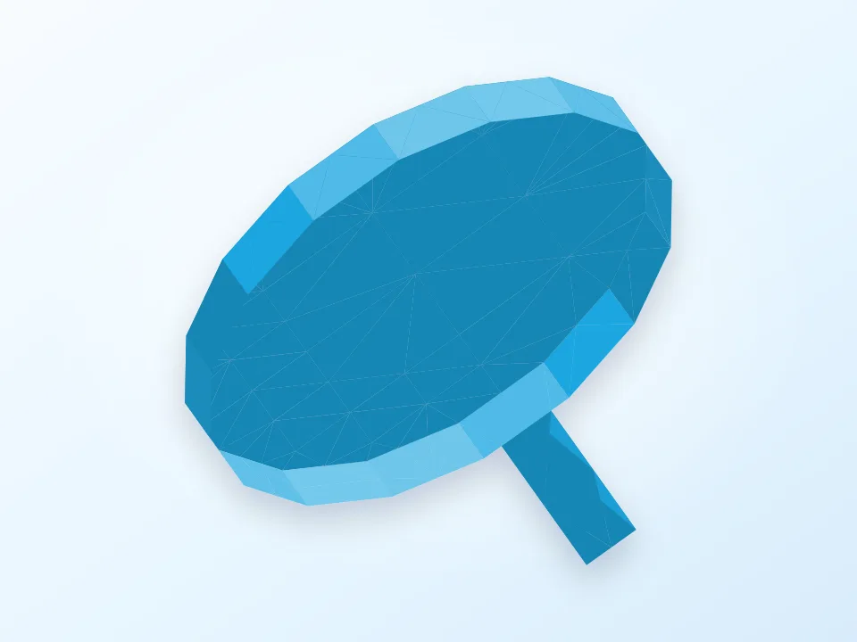 Pan 3D model preview