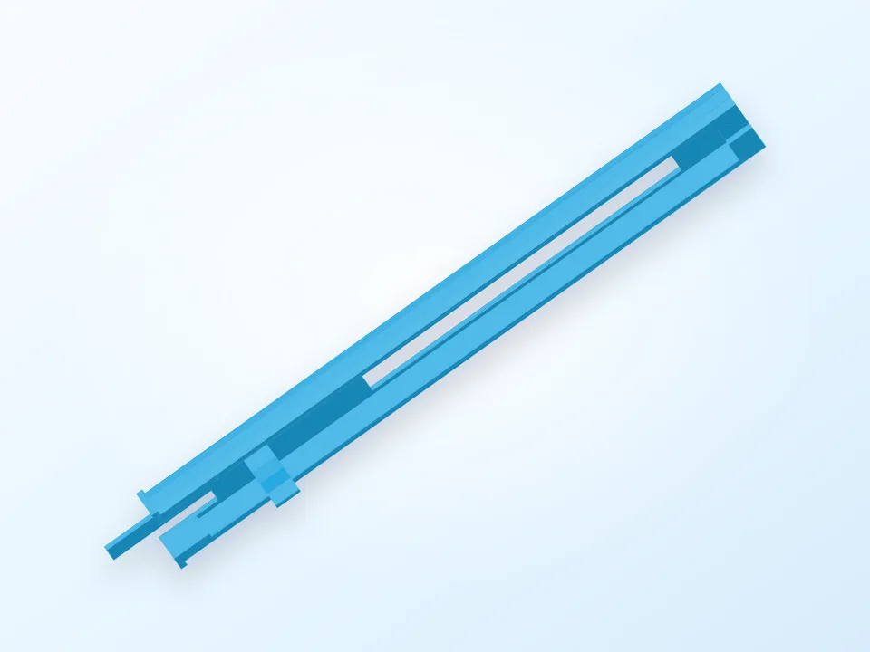 Trackpad USB Power Bracket 3D model preview