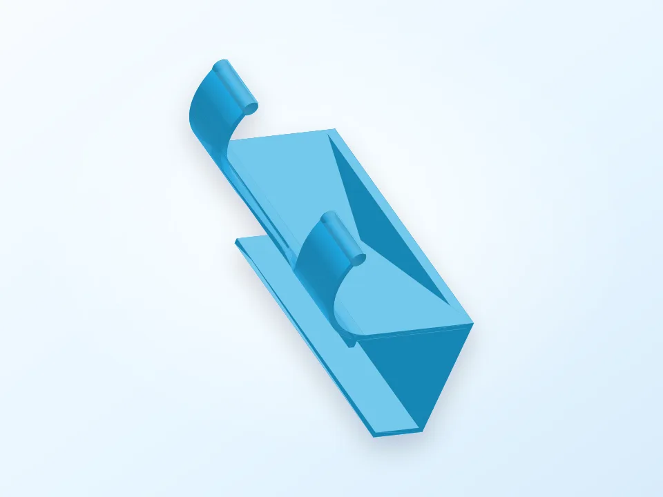 Razor Hanger 3D model preview