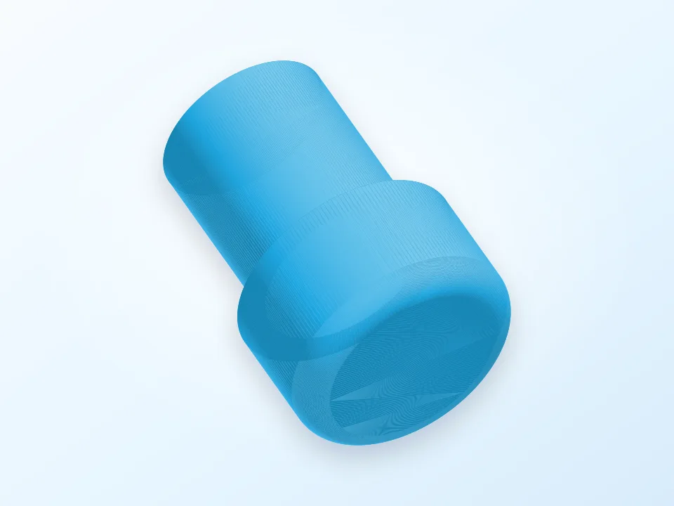 RigidBot Heater LED Light Pipe 3D model preview