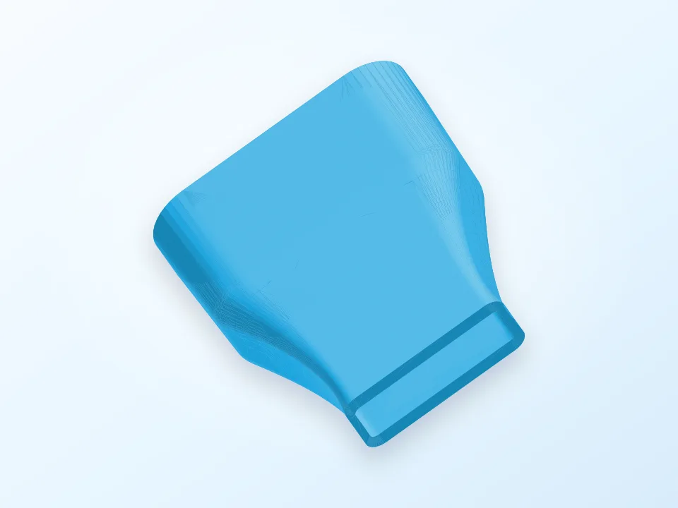 Simple Melodica Billed 3D model preview