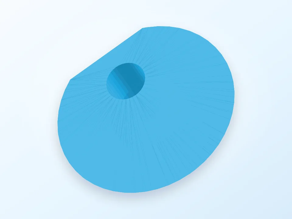 Cable Peg Hook 3D model preview