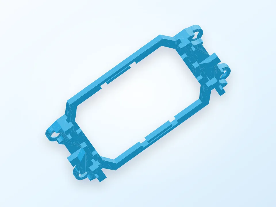 AM2 Bracket 3D model preview