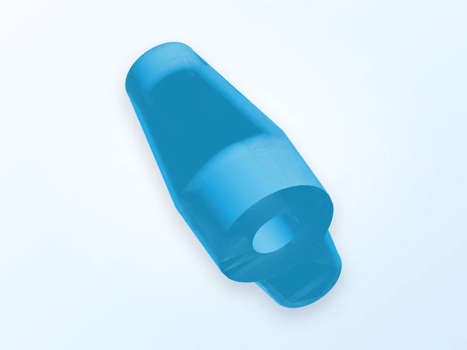 Hexayurt door handles and latches 3D model preview