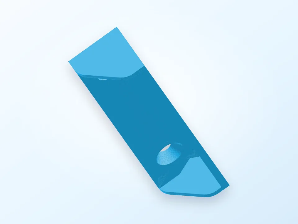 insect screen handle 3D model preview
