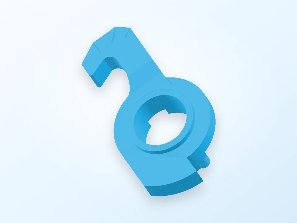 Rolling Tool Chest Latch Replacement (Husky or Keter brand) 3D model preview
