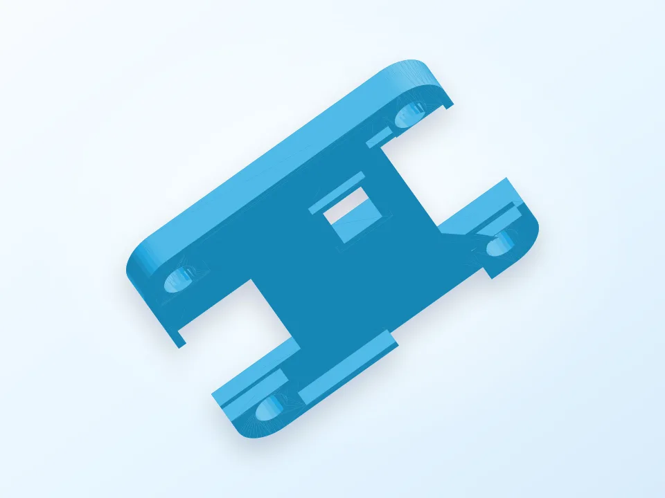 Naze32 Cover and Accessories 3D model preview