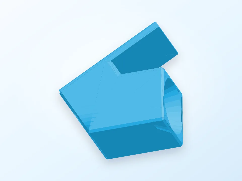 No-Clean Paste Flux Syringe holder 3D model preview