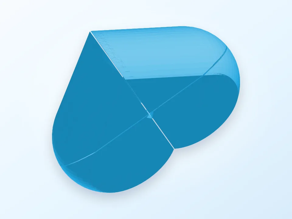 Preassembled Secret Heart Box 3D model preview