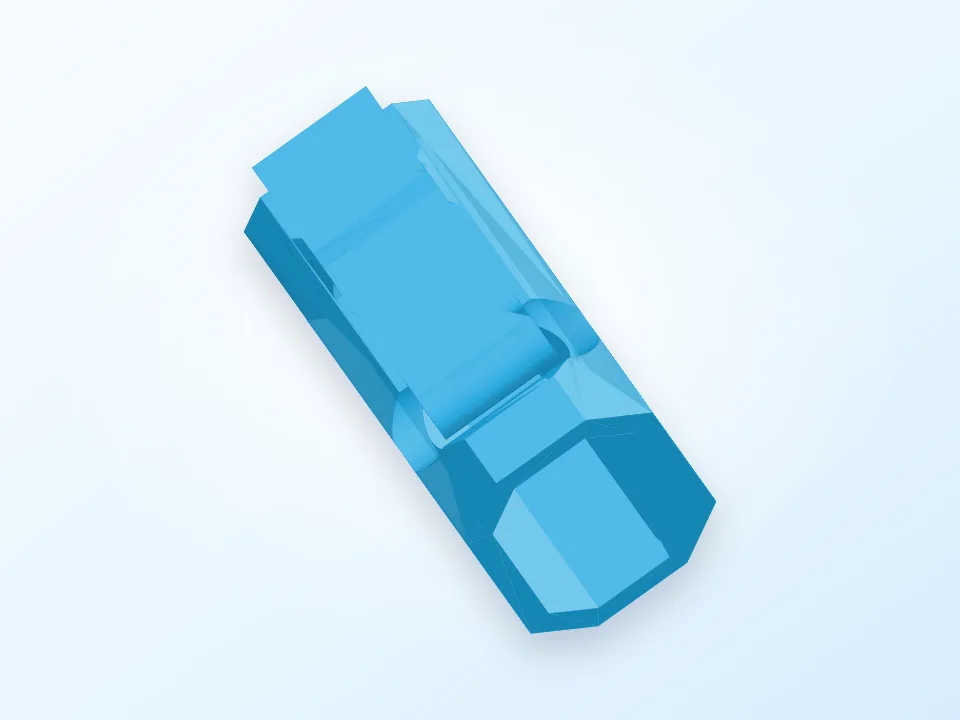Latched Box 3D model preview